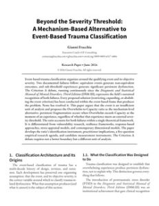 Beyond the Severity Threshold Theoretical Paper Cover