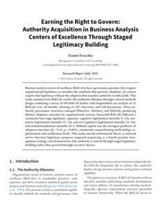 Earning the Right to Govern Research Paper Cover